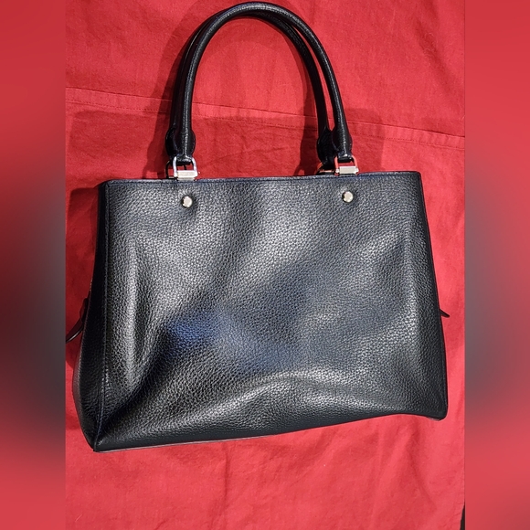 Kate Spade Leila Medium Triple Compartment SatchelBlack Pebbled Leather - Picture 12 of 15